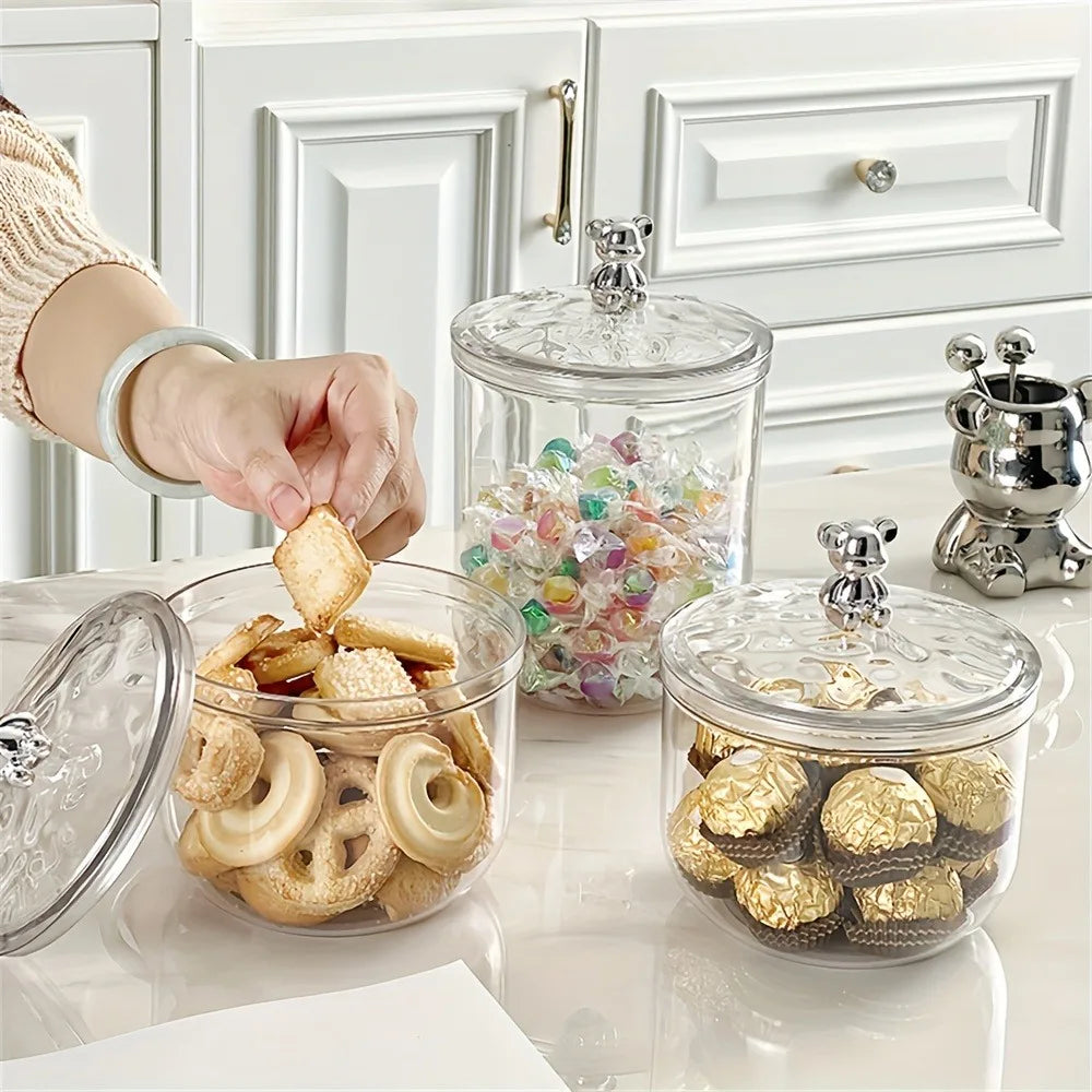 Airtight Food Storage Container Lid Plastic Sealed Storage