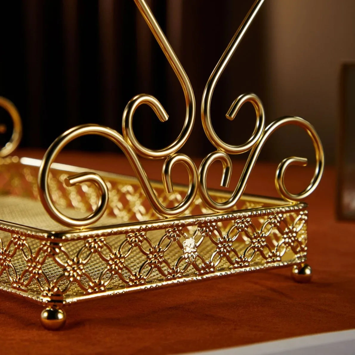 Jewelry Storage Display Rack Dresser Finishing Rack Earrings