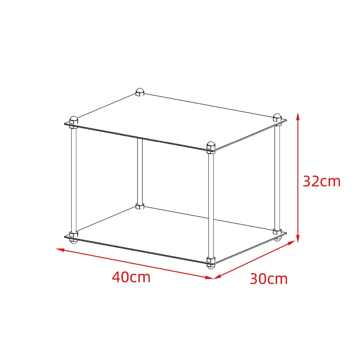 Bauhaus Stainless Steel Metal Modular Storage Rack Floor