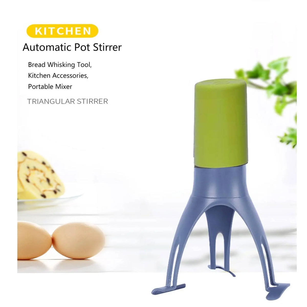 Three-Leg Pan Stirrer Hands Automatic Stirrer Time Saving