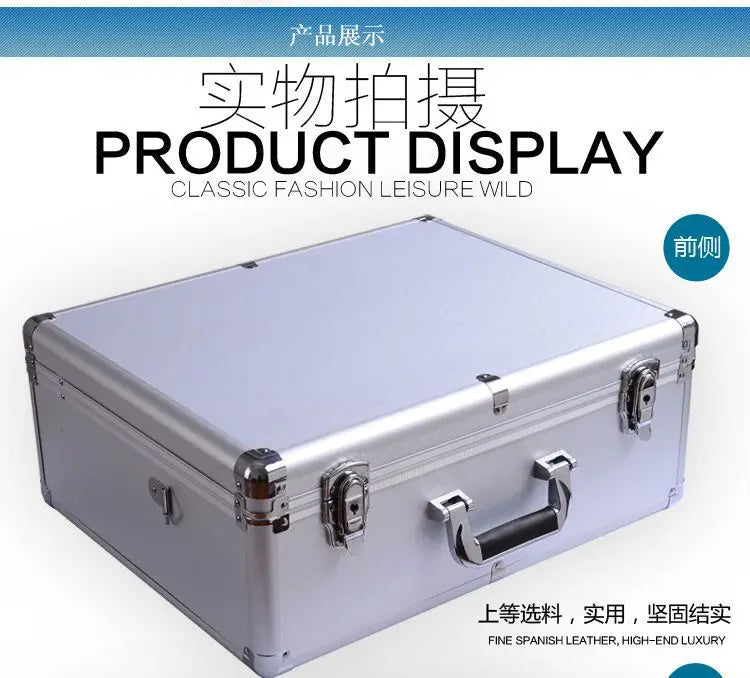 Toolbox Large Display Box Instrument Equipment Case Aviation