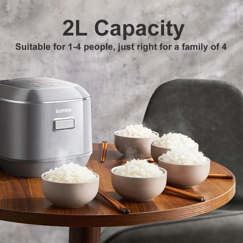 Supor 2l Rice Cooker Led Display 24h Intelligent