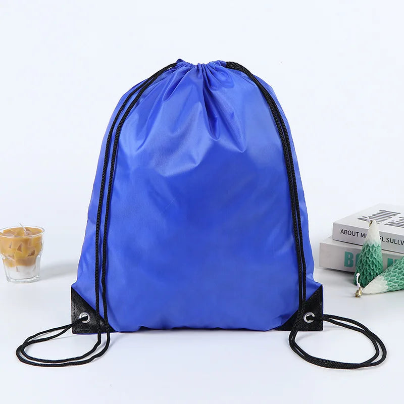 10-100pcs Customized Drawstring Backpack - Lightweight Outdoor