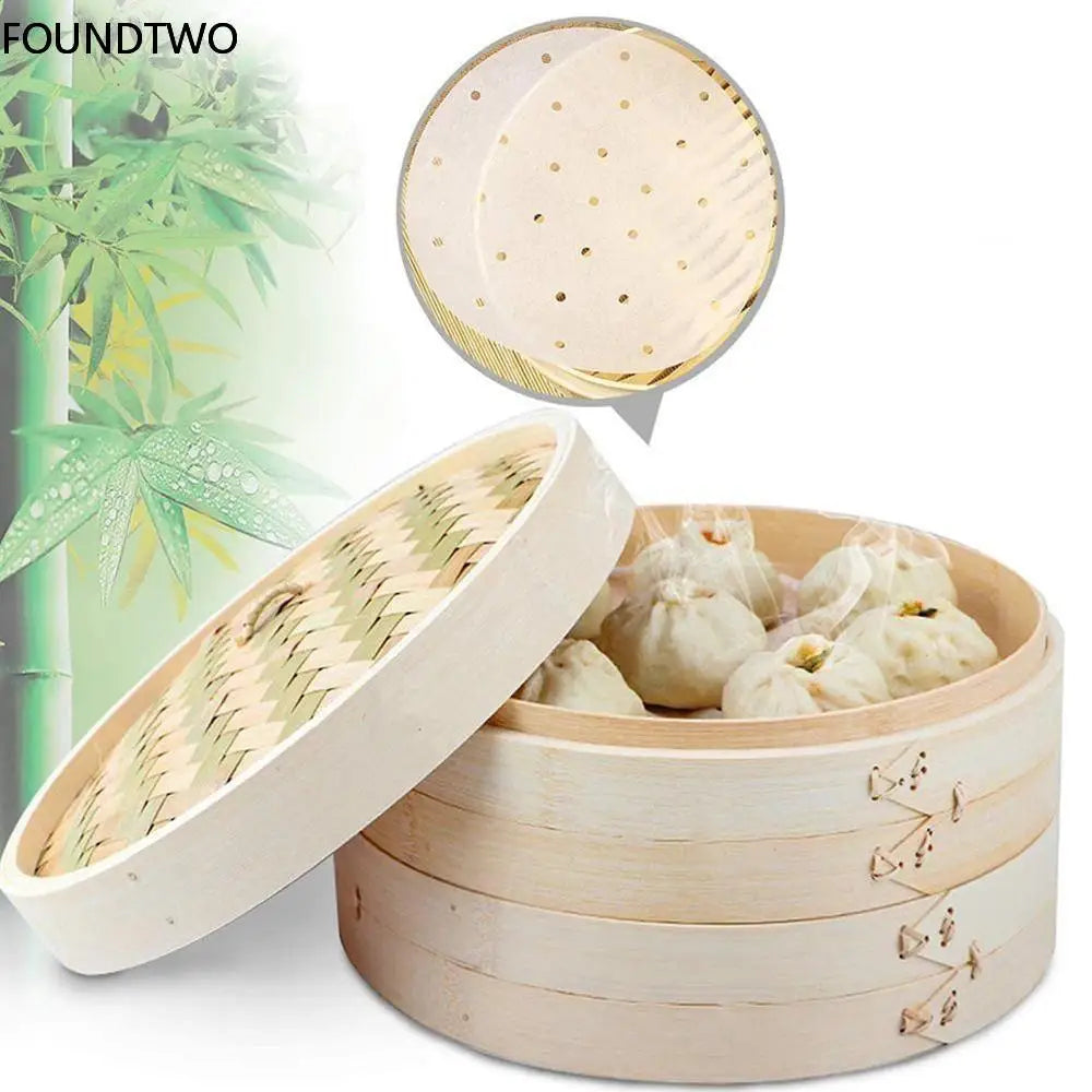 10/15/20cm Cooking Bamboo Steamer Dumpling Food Steamer Lid