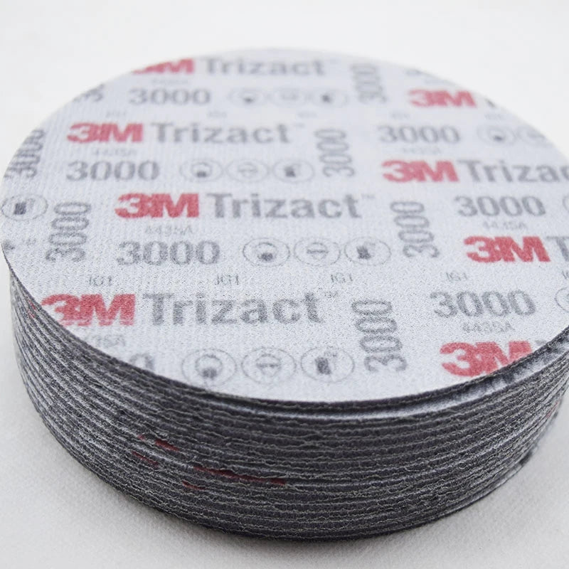 3m Trizact Pyramid Sponge Sandpaper Disc P3000 P5000