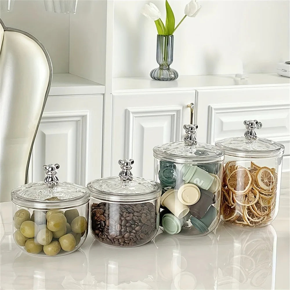 Airtight Food Storage Container Lid Plastic Sealed Storage