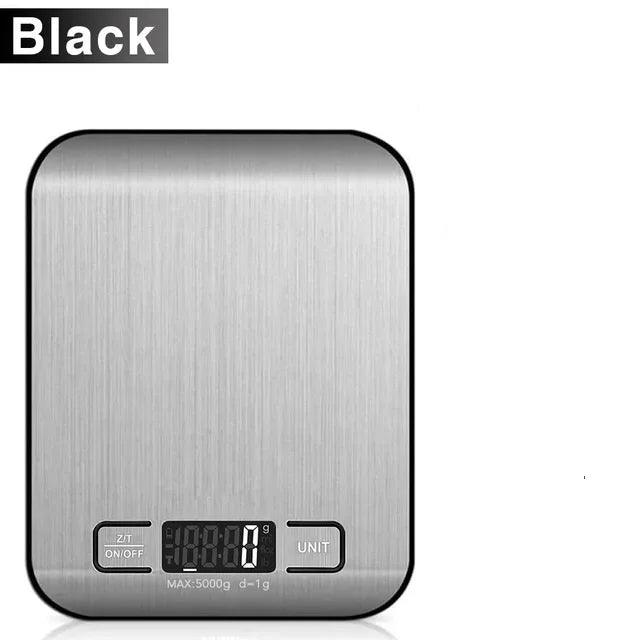 Digital Scale Stainless Steel Platform - 5/10kg Lcd