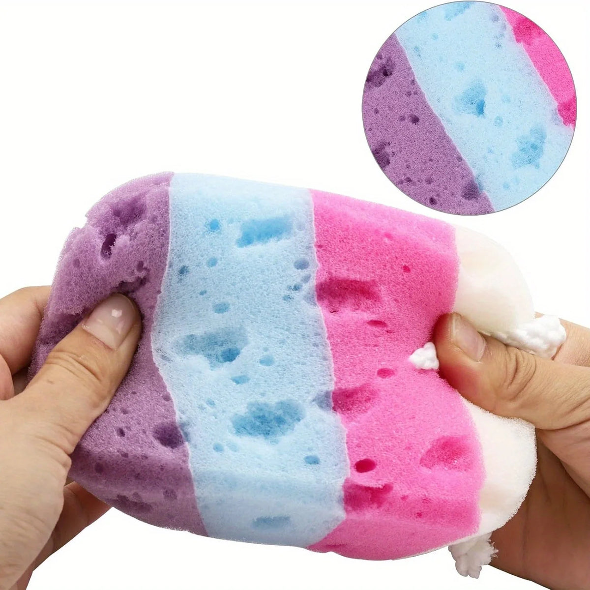 Exfoliating Bath Sponge Body Sponges Shower Loofah Soft