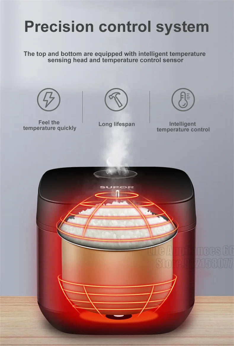 Supor 3l-5l Electric Rice Cooker Smart Soup Rice