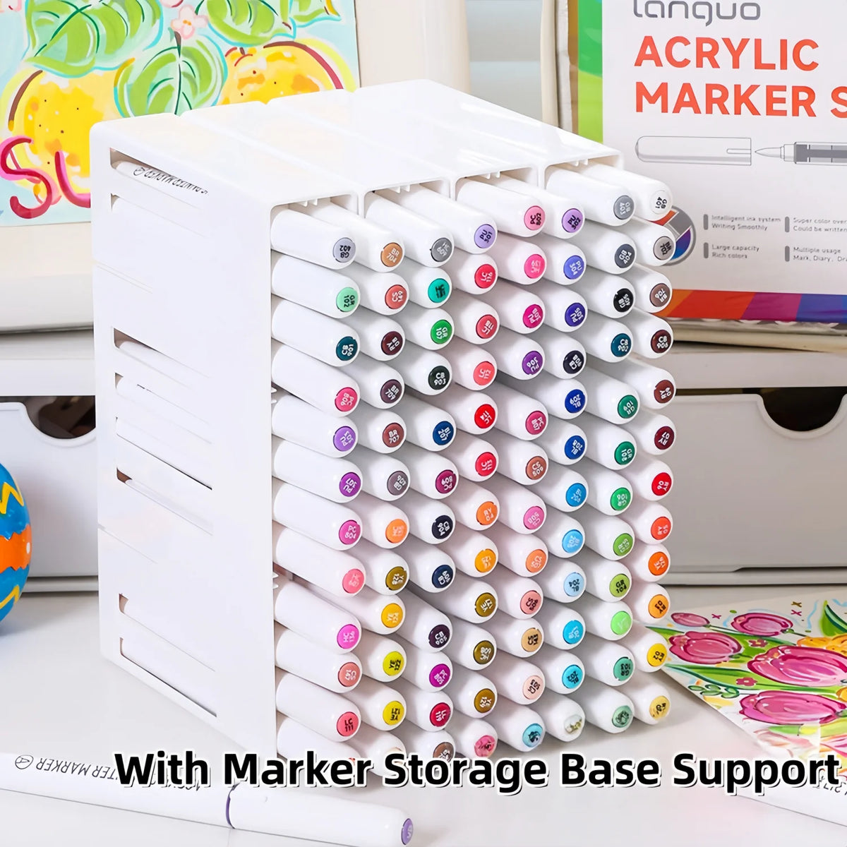 Automatic Ink Control Acrylic Paint Markers Handbags Styles