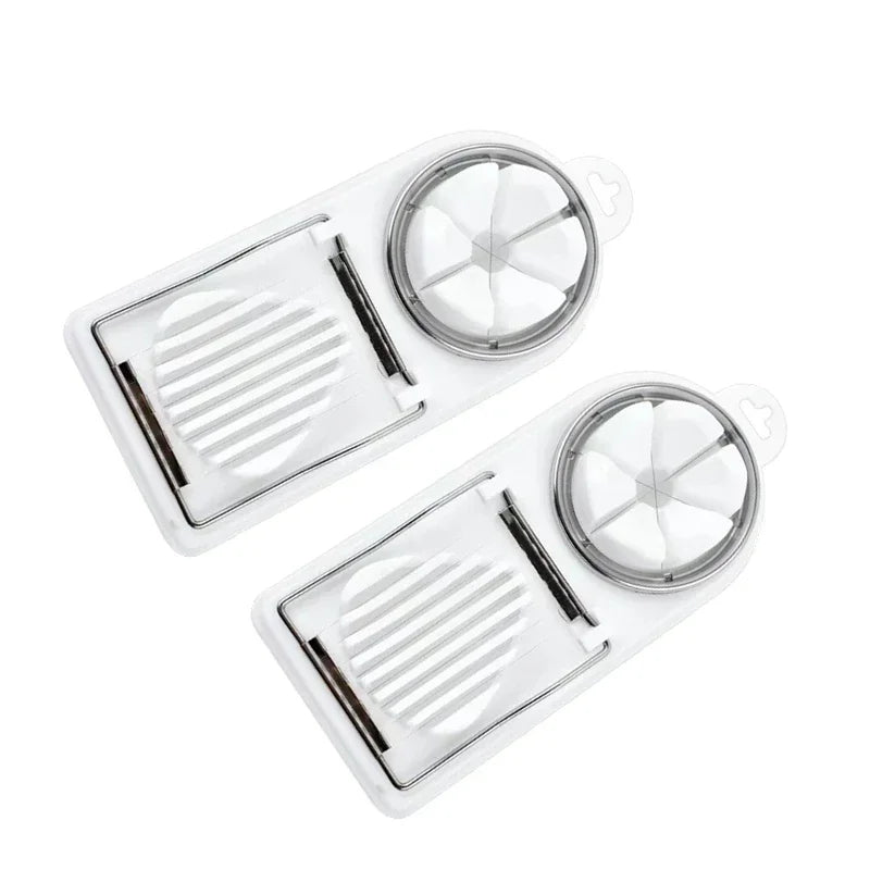 Egg Cutter Stainless Steel Egg Slicer Sectioner Cutter