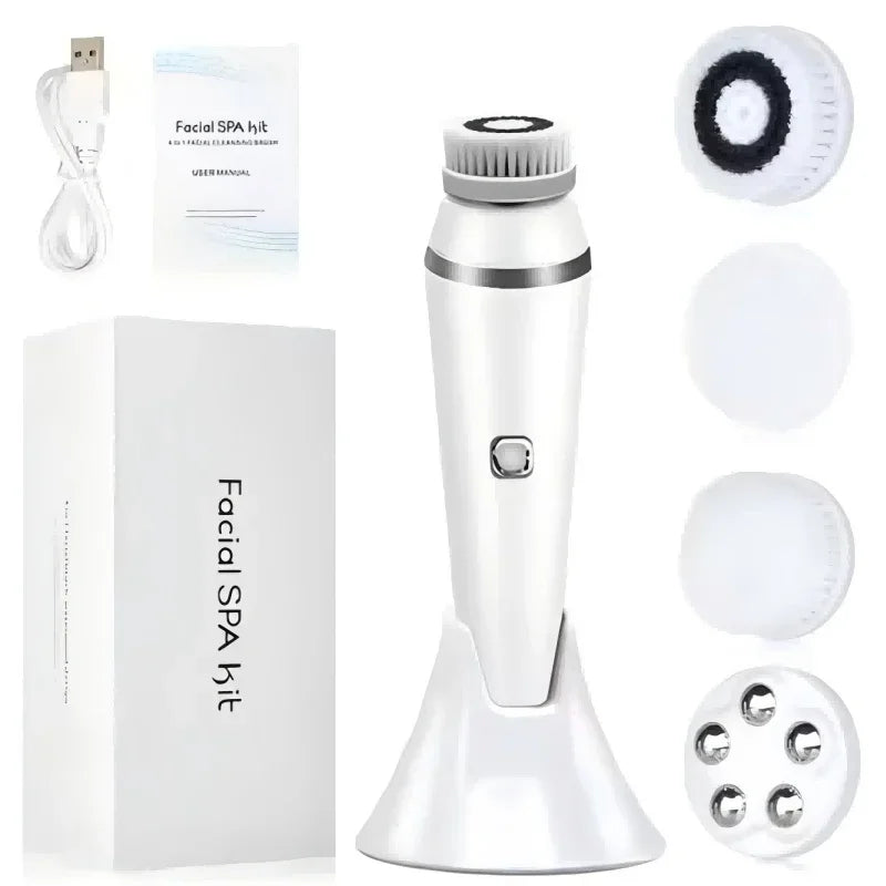In Electric Facial Cleansing Brush Waterproof Ipx7 Face