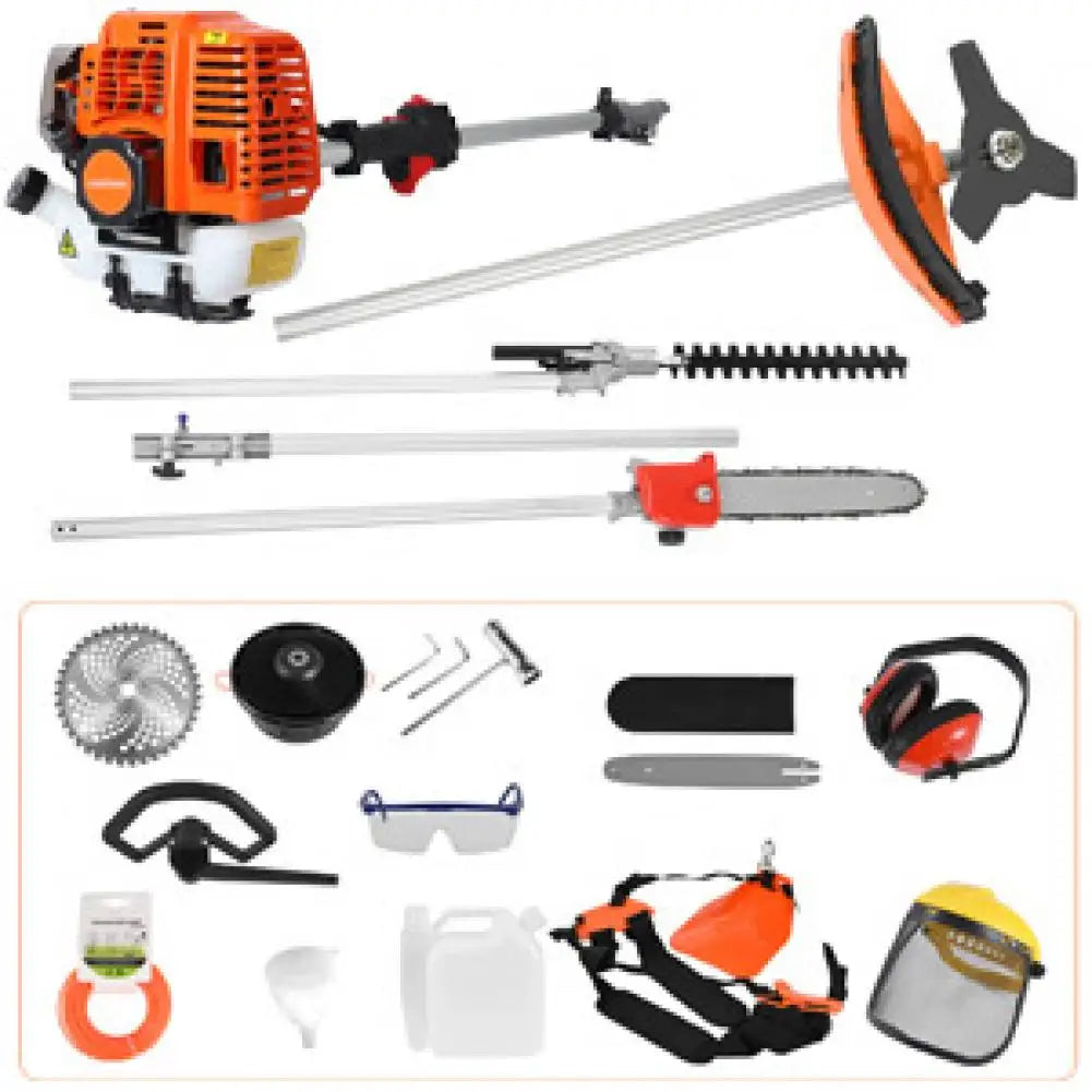 In Lawn Mower 52cc Gas Weed Trimmer Cordless