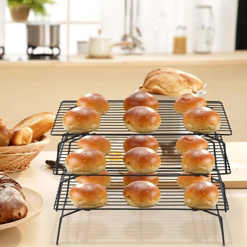Stainless Steel Layer Foldable Non Stick Wire Grid