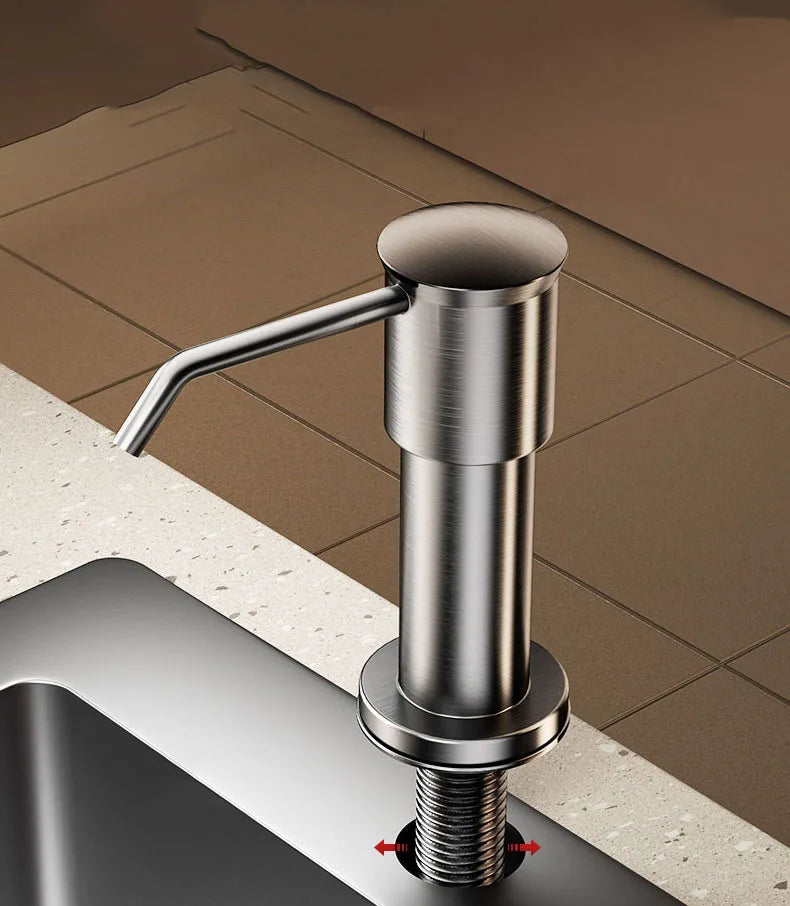 Counrtertop Dishes Soap Dispenser Extention Tube Sets Hand