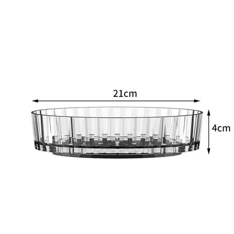 360 Rotating Seasoning Storage Tray Pantry Cabinet Turntable