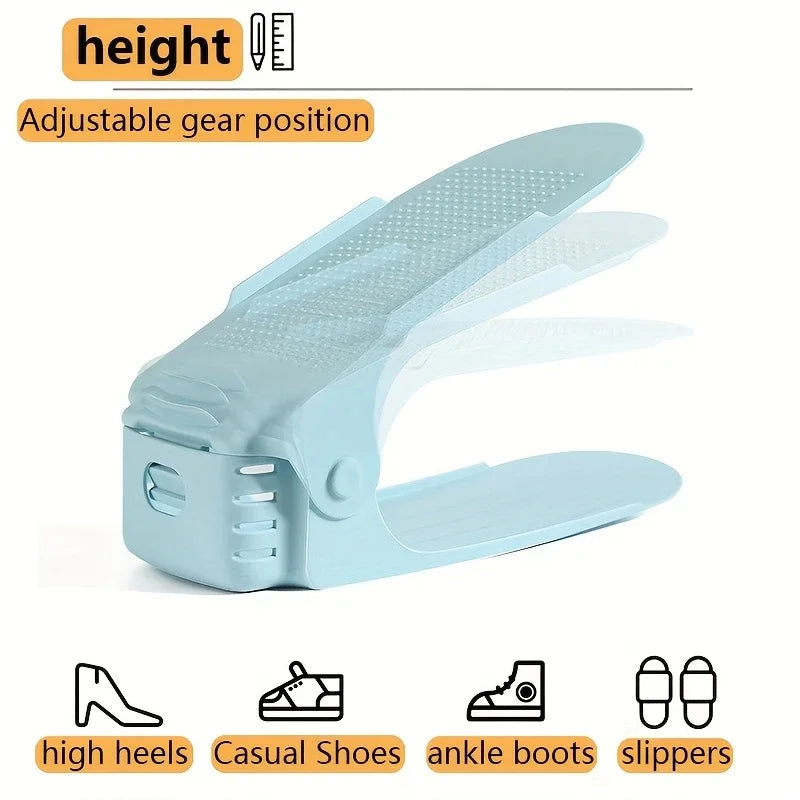 7/100 Modern Shoe Rack Shoe Storage Rack Double-Layer