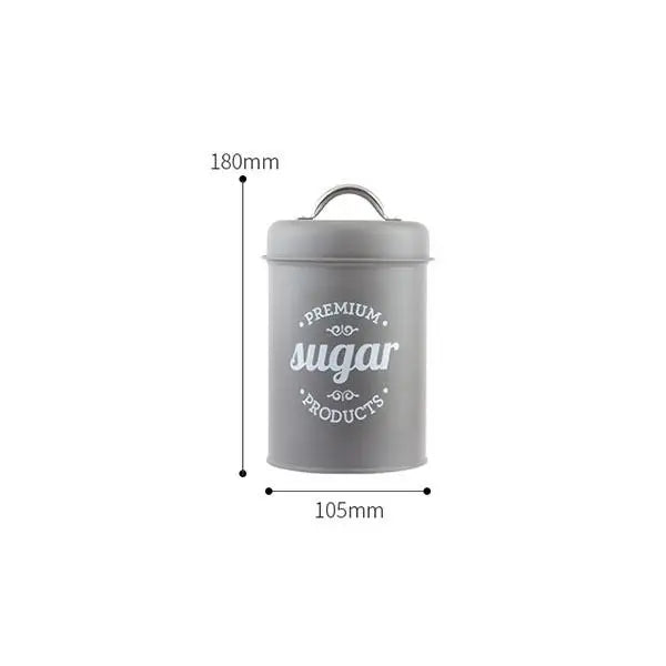 Canisters Coffee Tea Sugar Flour Metal Tin Jars