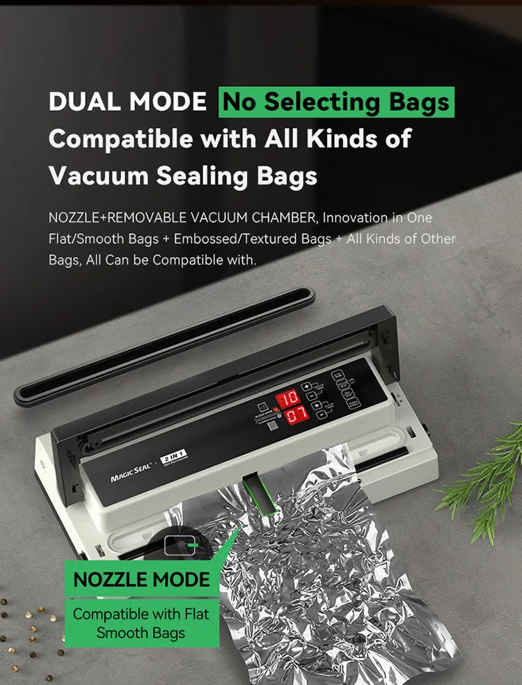 Vacuum Sealer Magic Seal Ms4005 Packaging Machine Plastic