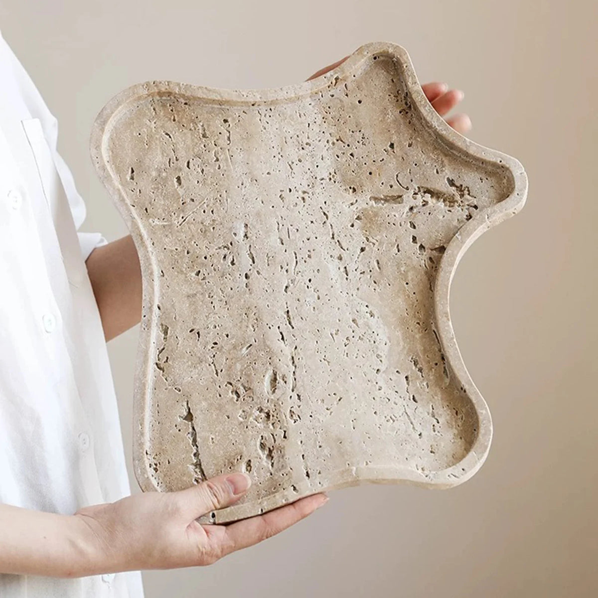 Large Scale Organic Shape Silicone Mold Terrazzo Trays