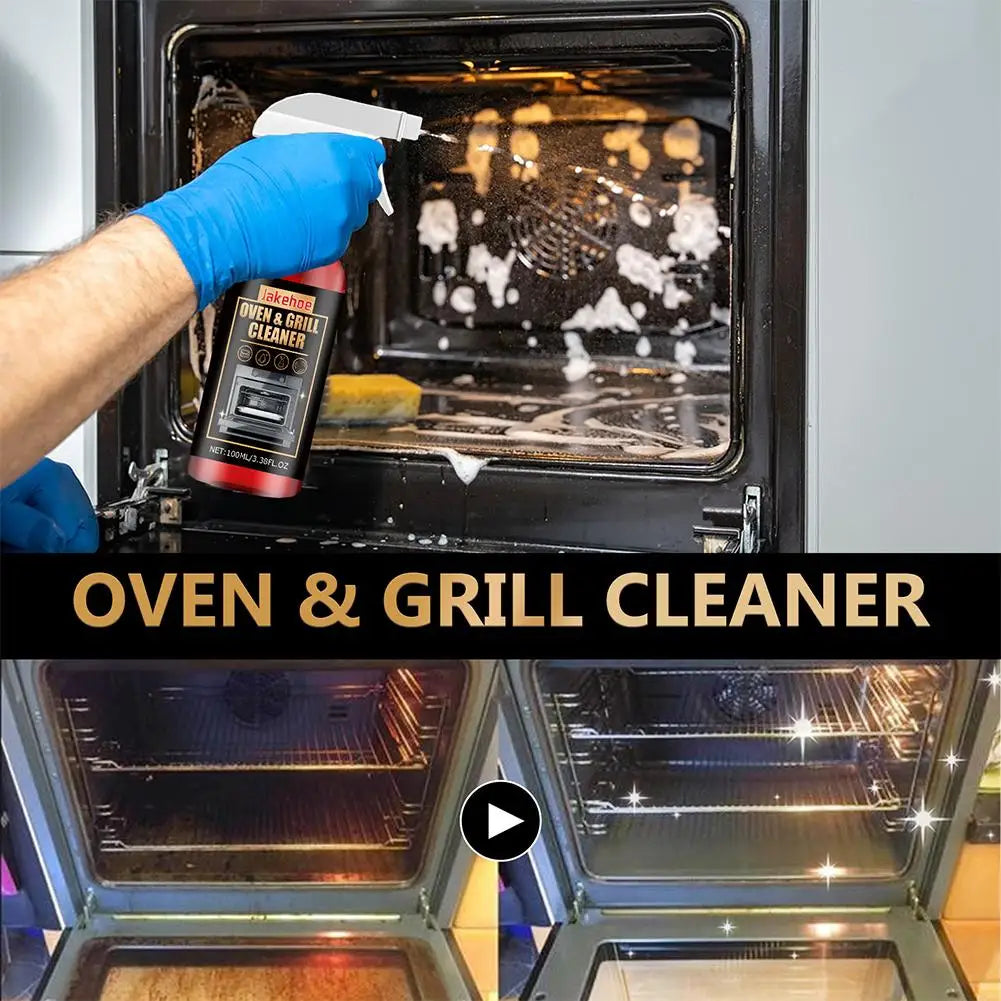 Stove Oven Foam Cleaner Quick Cleaning Inner Wall