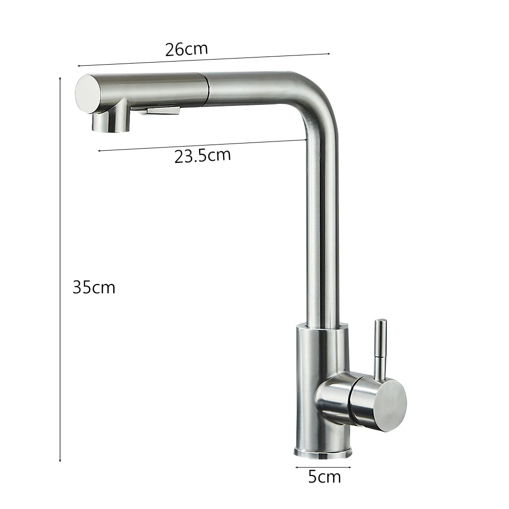 Pull Out Sink Faucet High Pressure Two Model