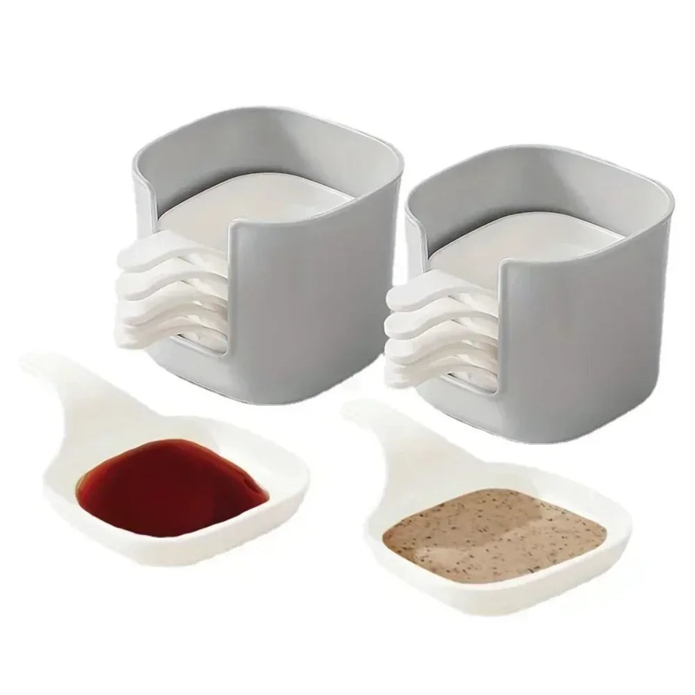 7pcs/Set Sauce Dish Food Sauce Dish Dipping Dish