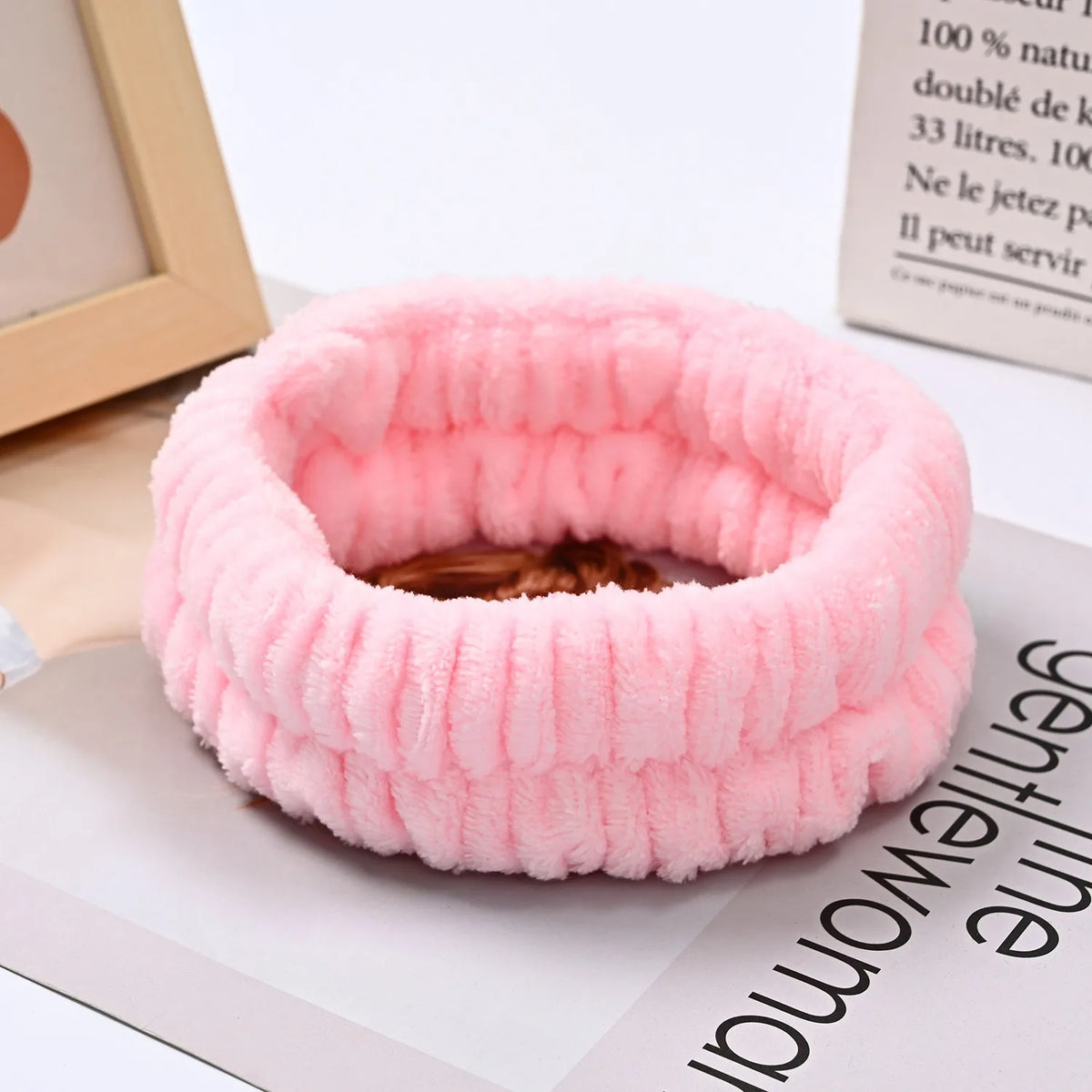 50-1000pcs Compress Face Wash Puff Natural Wood Pulp