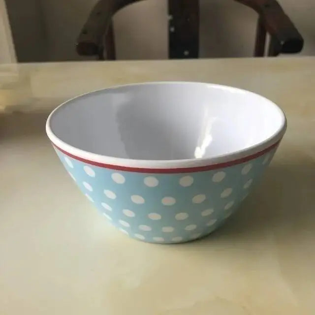 9in Imitation Porcelain Dinner Plate Serving Cake Tray