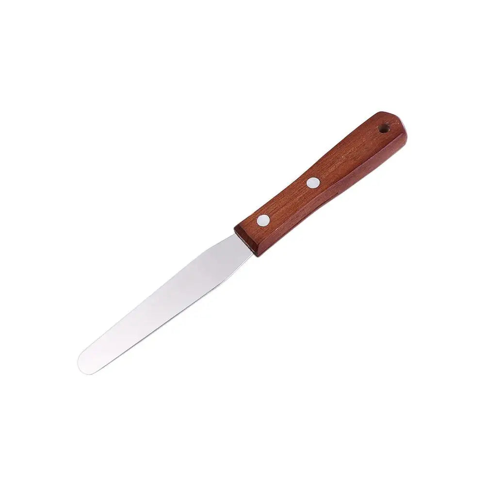 Stainless Steel Butter Scraper Inch Comfortable Grip Cake