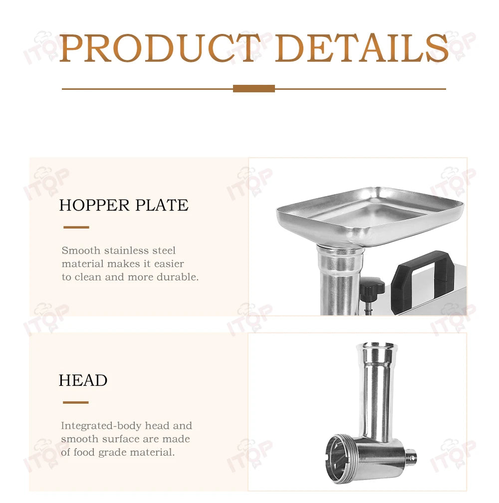 Itop High Quality Electric Meat Grinder Sausage Stuffers