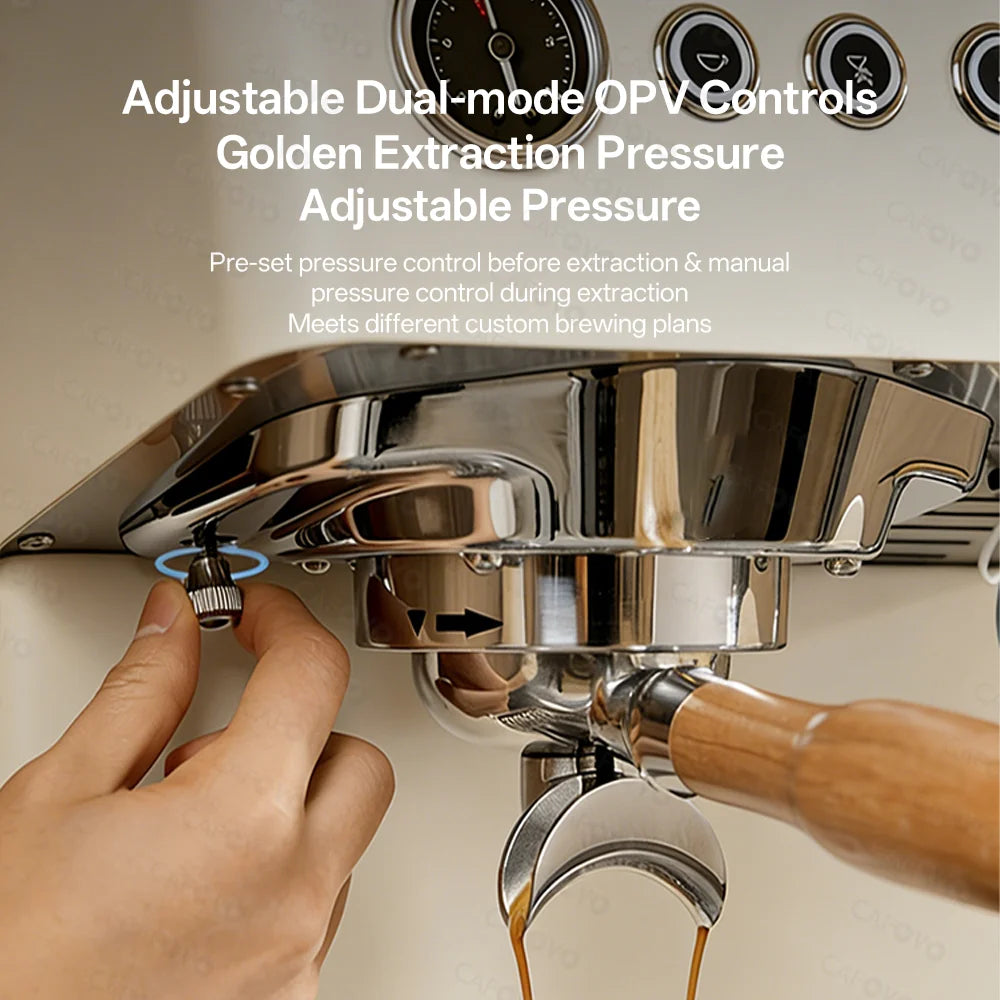 Cafovo Gemilai G3028a Semi-Automatic Espresso Machine Opv