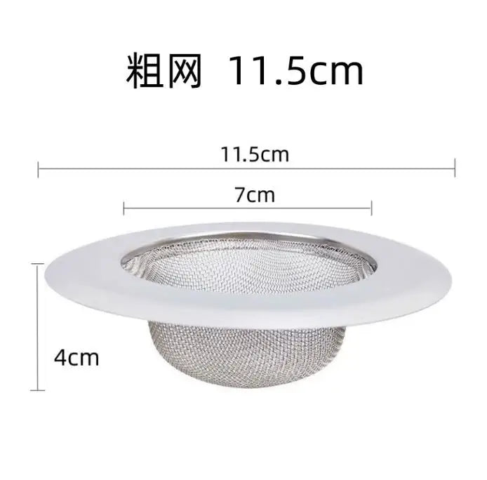 Sink Strainer Stainless Steel Drain Hole Filter Trap