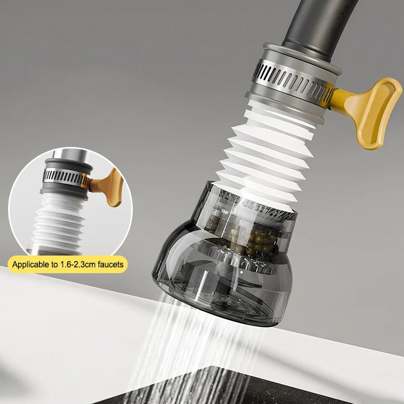 Universal 360 Rotation Faucet Bubbler Swivel Water Saving