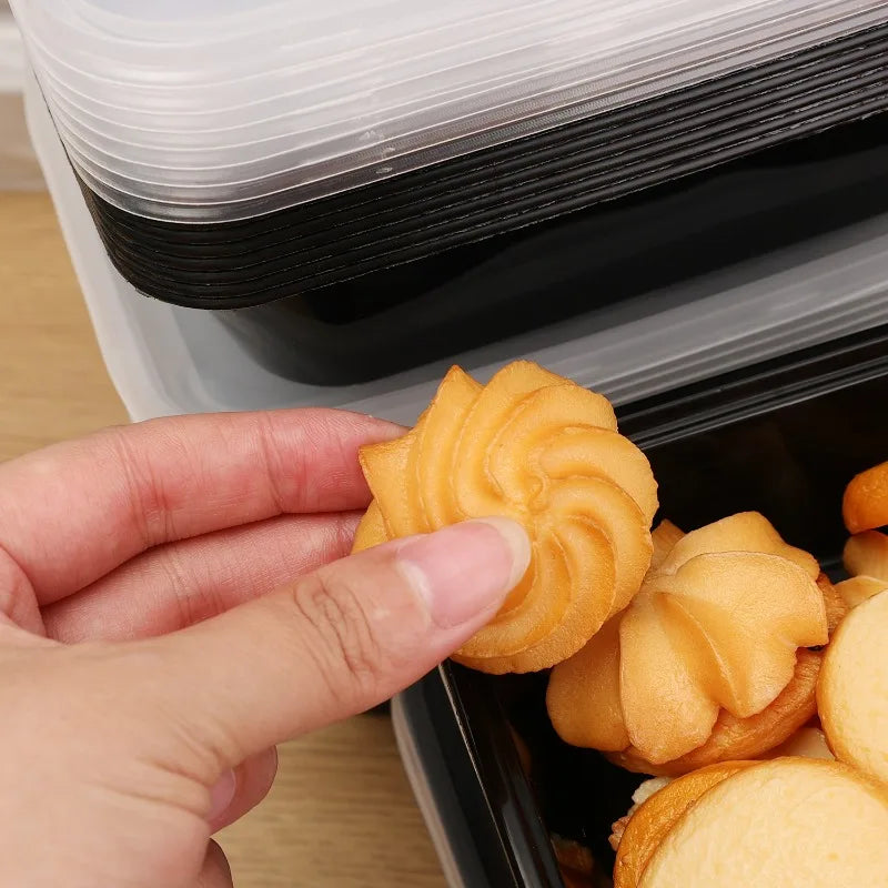 10/20x Food Storage Containers Lids Meal Prep Containers