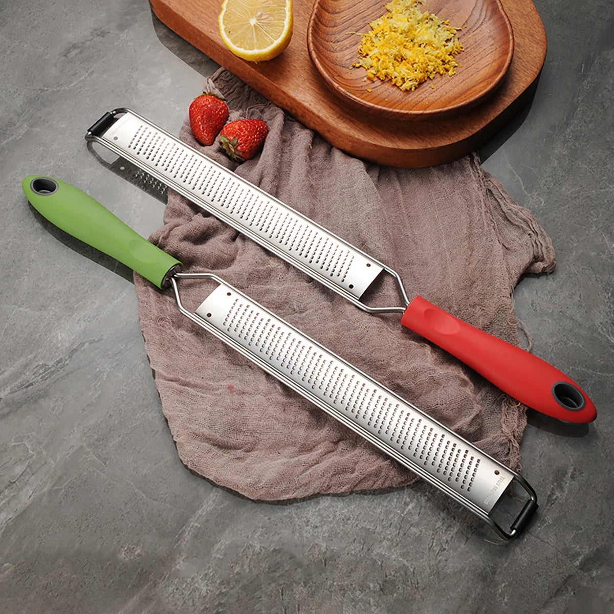 1pc Stainless Steel Cheese Grater Multi-Functional Lemon