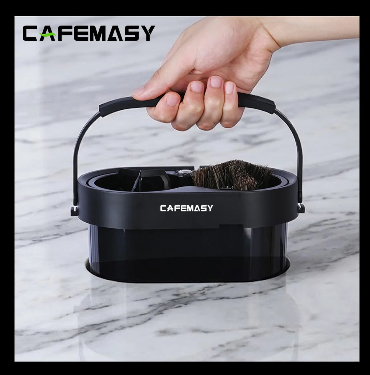 Cafemasy Automatic Coffee Portafilter Cleaner Electric Cleaner