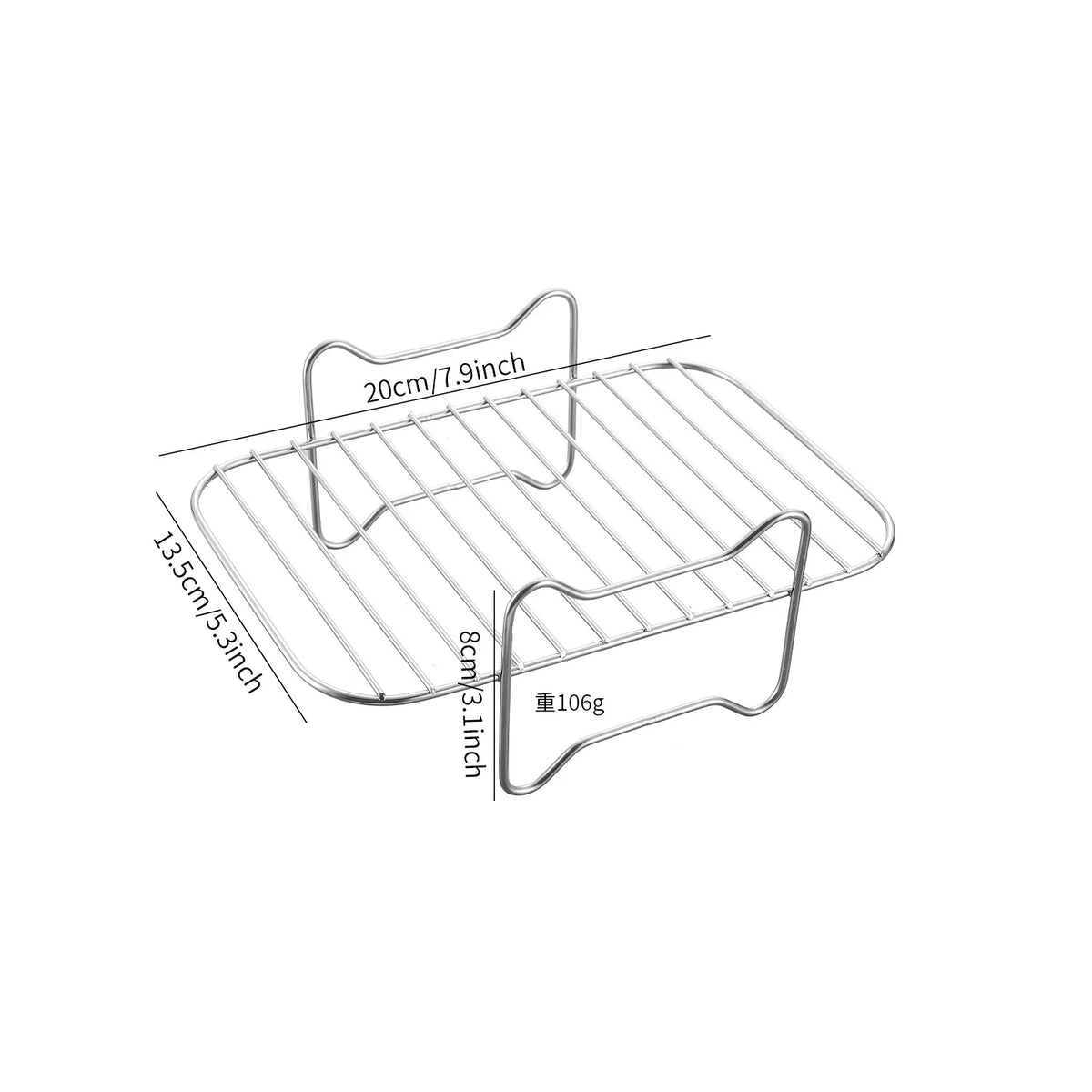 Inch Air Fryer Racks Air Fryer Universal Baking