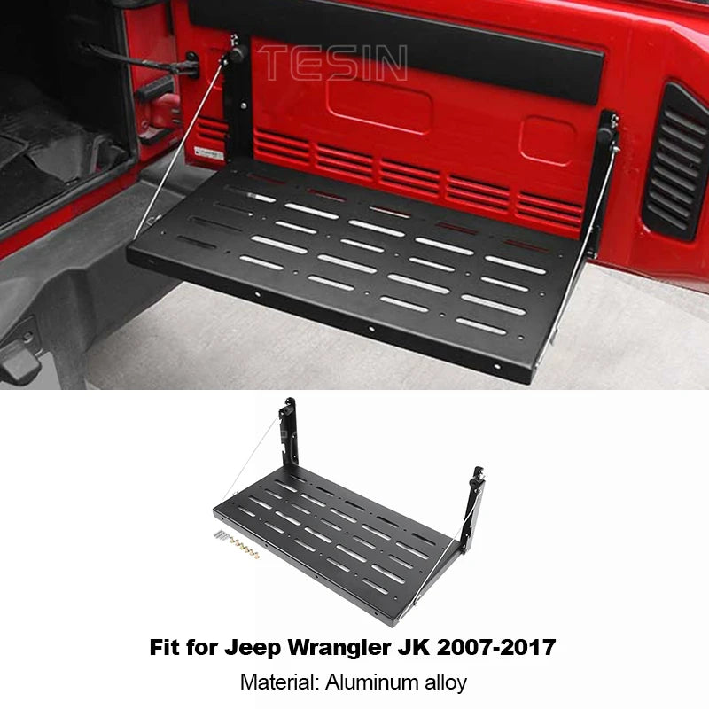 Tesin Car Rear Door Foldable Shelf Tailgate Table