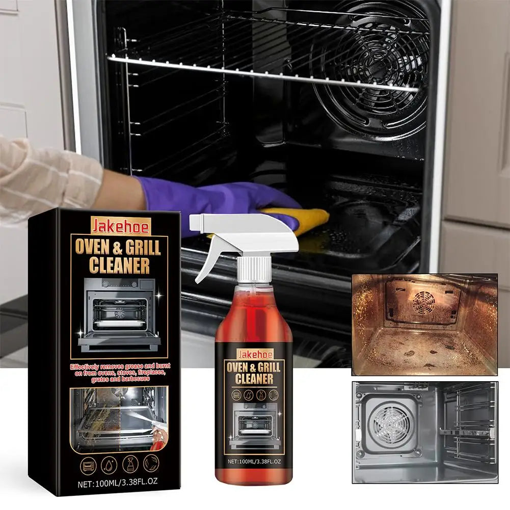 Stove Oven Foam Cleaner Quick Cleaning Inner Wall