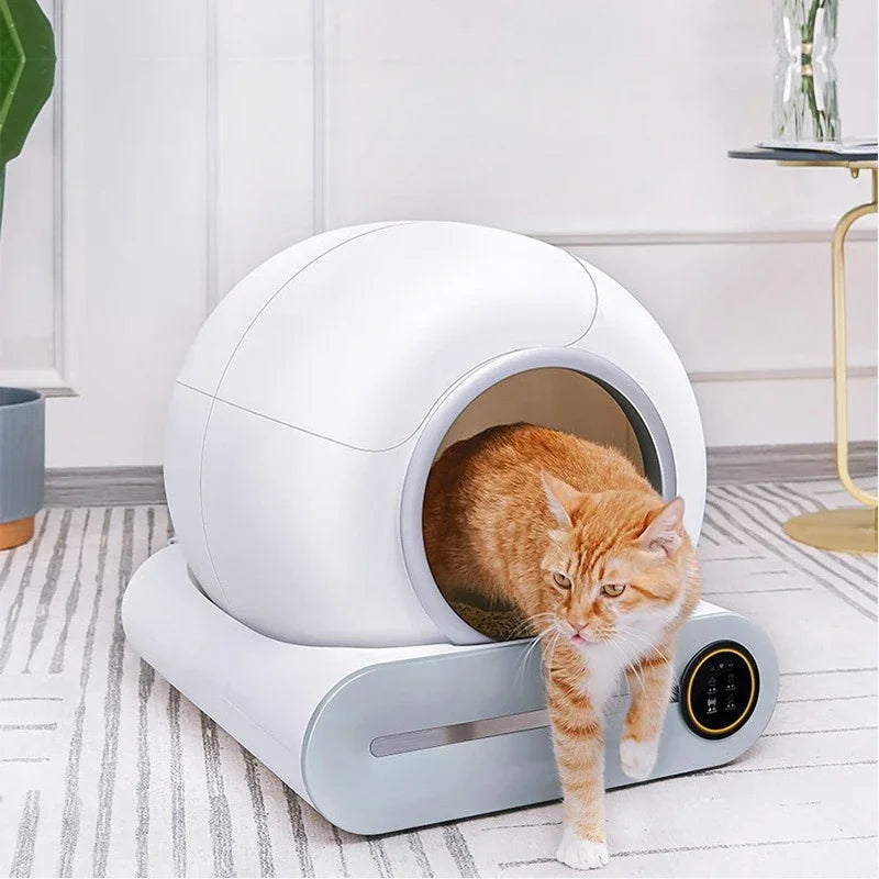 Pet Smart Litter Box Fully Automatic Cleaning Of