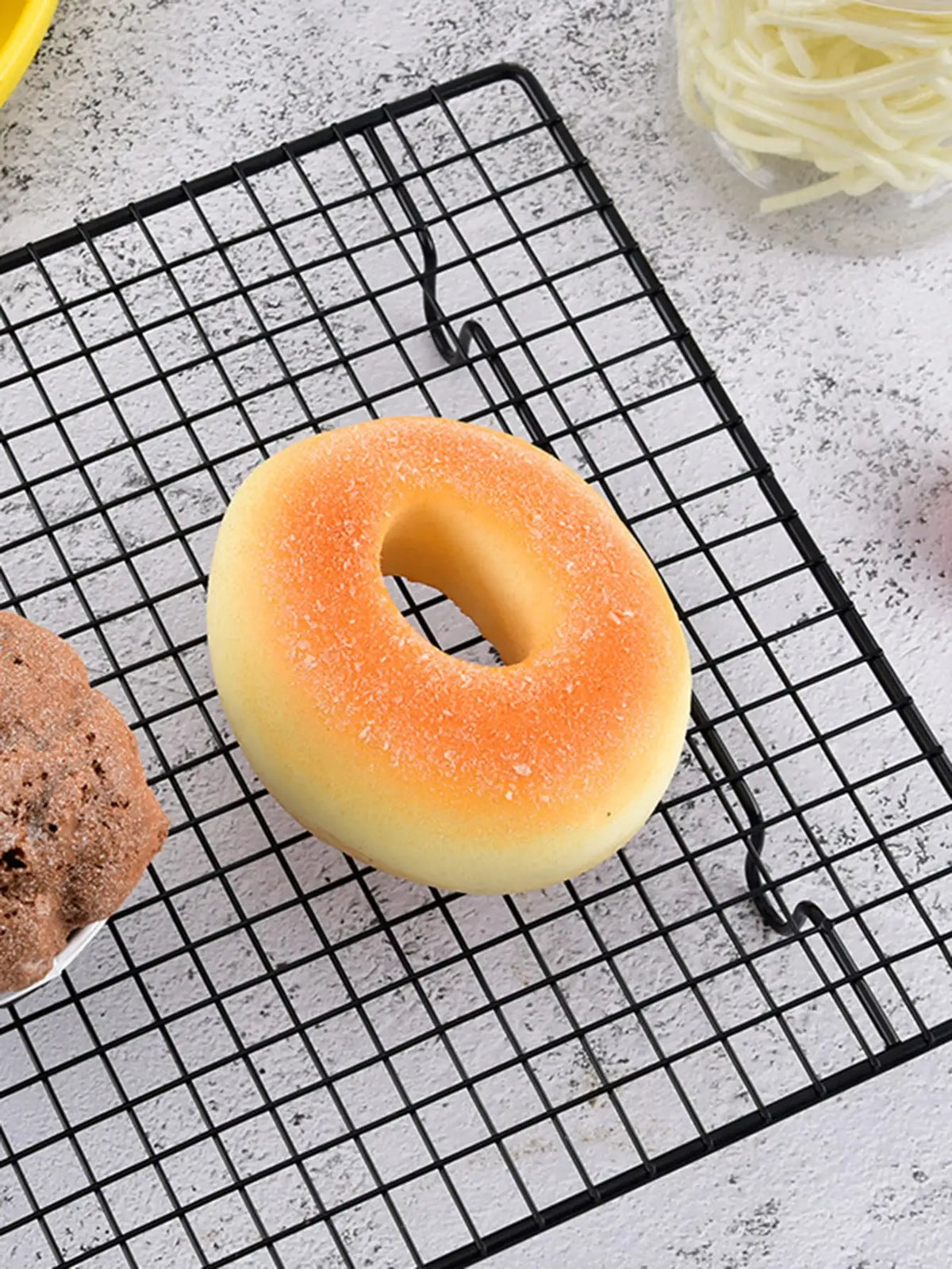 1pc-High Carbon Steel Nonstick Cake Cooling Rack Cooling