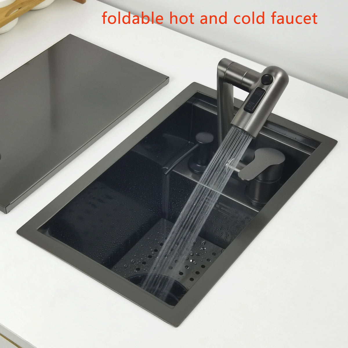 Mini Bar Sink Matte Black Nano Coating Cup