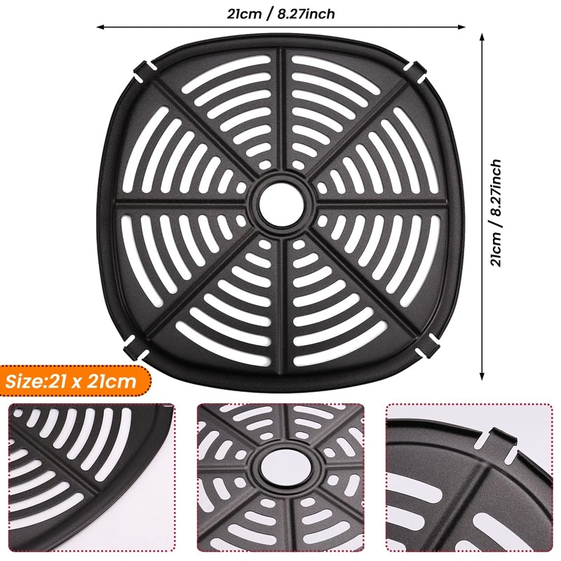 Air Fryer Partition Plate Frying Plate Steaming Plate