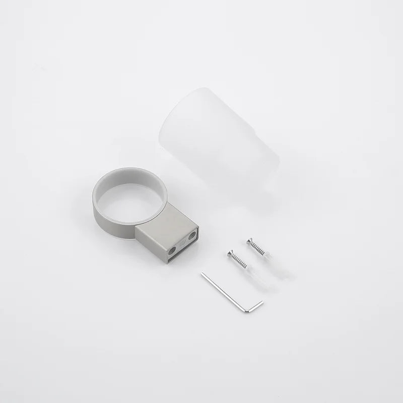 Brushed Towel Ring Holder Bar Rack Brush/Paper Holder