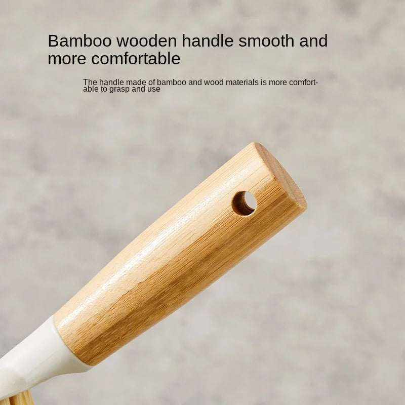 4136 Bamboo Handle Mini Brush Small Broom Gap