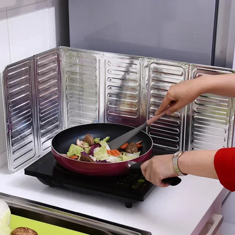 Aluminum Foil Oil Splash Guard Splashing Splatter Screen