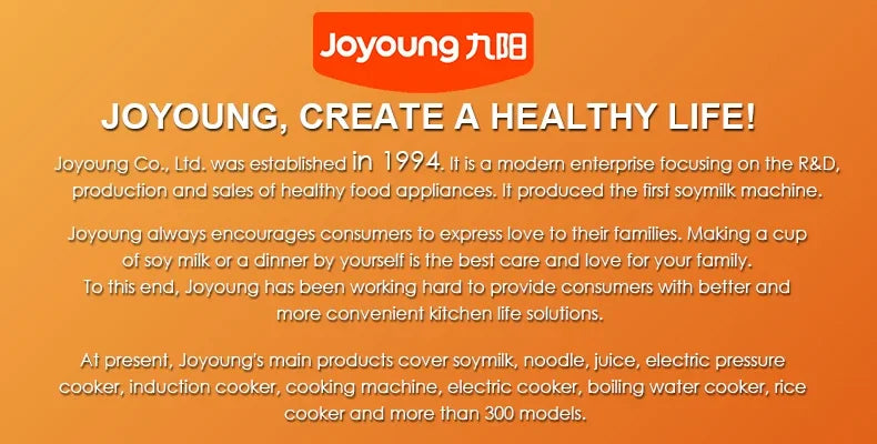 Joyoung Rice Cooker 4l Porridge Multigrain Rice Soup