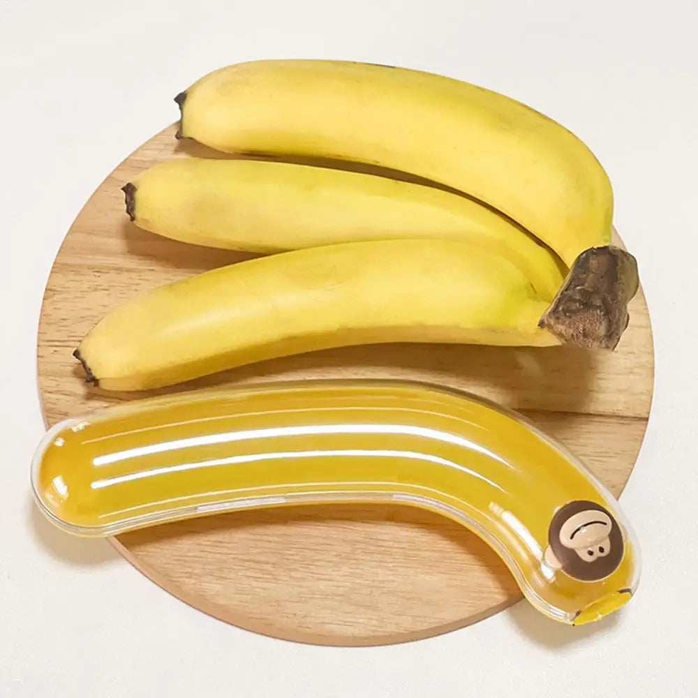 Banana Saver Case Reusable Anti-Squeezing Banana Shaped Food