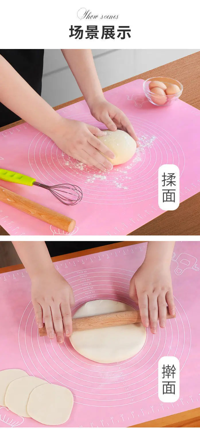 Silicone Baking Mat Pizza Dough Maker Pastry Cooking